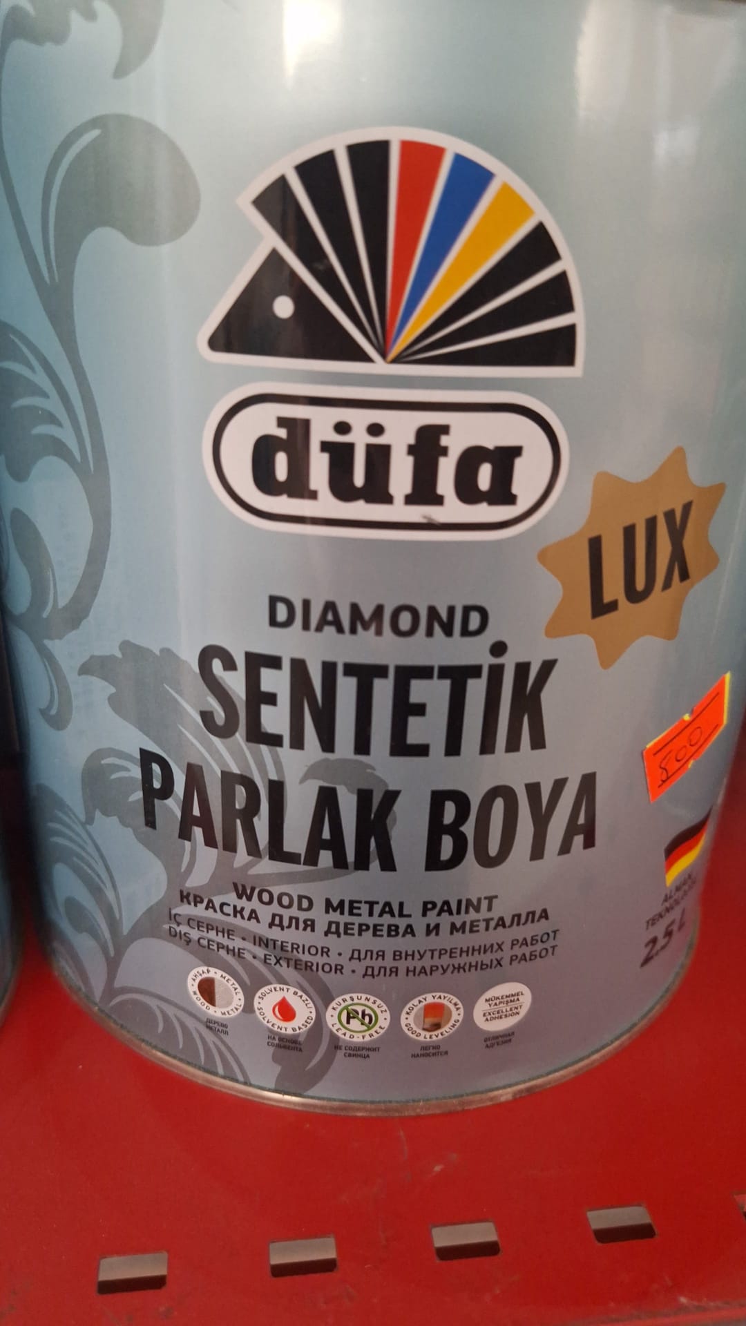 yağlı boya 1kg mavi boncuk